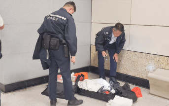 港鐵宋皇臺站上周發現可疑行李箱 一度封兩出入口 警檢獲41粒「偉哥」