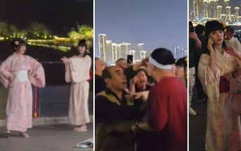 重慶女子穿和服跳舞惹眾怒靠公安調解   網民：排外不是自信