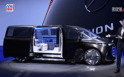 2025上海車展│平治Mercedes-Benz全新Vision V豪華概念MPV電動車登場 明年投產