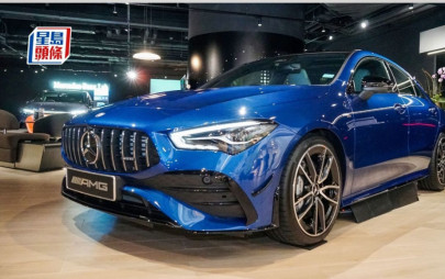 平治新改良混能版CLA房跑車抵港｜CLA200 及AMG CLA35率先登場 導入48V輕混能系統 沙田圍方首展