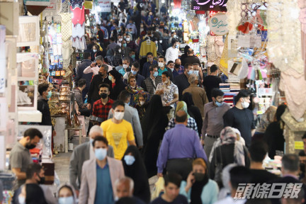 伊朗受美國制裁，首都德黑蘭生活成本大幅上至。資料圖片