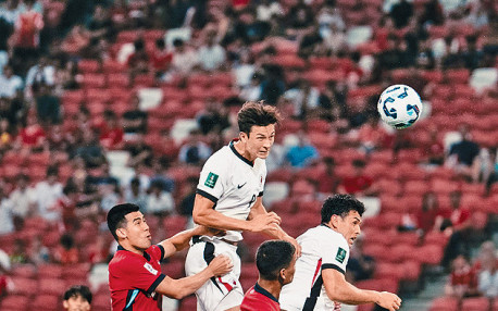 港隊0:0新加坡 作客變主場