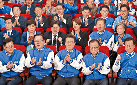 韓國會選舉 反對黨勢大勝