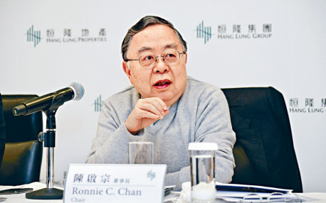 陳啟宗：港樓市處系統性轉變
