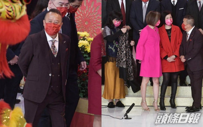 志偉首次以行政人員身份現身新春節目。