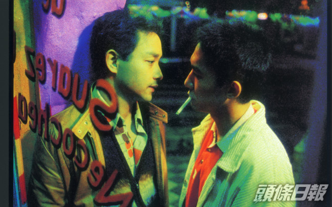 張國榮（左）及梁朝偉因此電影獲提名最佳男主角。
