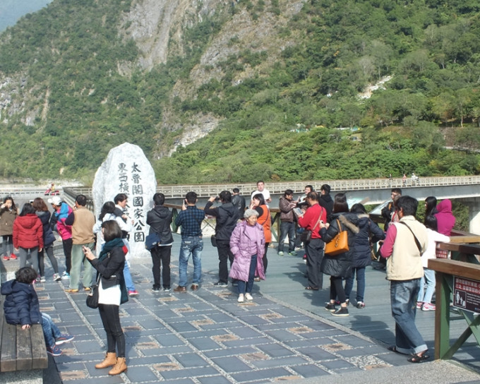 台灣太魯閣國家公園。資料圖片