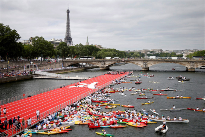 巴黎奥运即将在7月26日揭幕，有旅游业者针对超豪旅客推出盛惠50万美元的独家奢华行程。路透社
