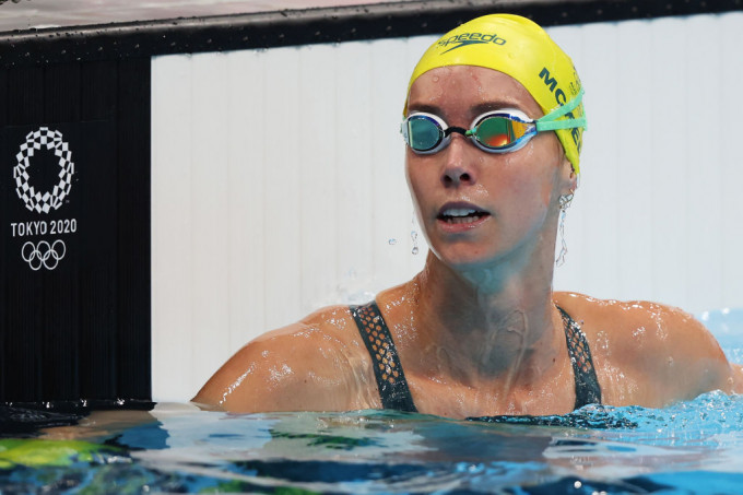 麦姬朗夺女子50米自由泳金牌。网上图片