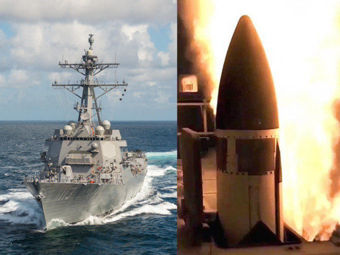 美国军方首次在战舰发射导弹，成功测试拦截一枚洲际导弹。