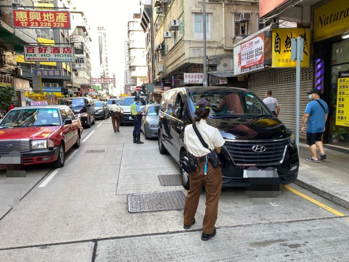 旺角警區聯同西九龍總區交通部昨日舉行交通日。警方圖片