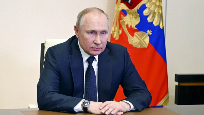 情报指，普京当初以为俄罗斯可迅速拿下乌克兰。美联社资料图片