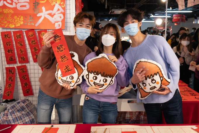 「大乾爹」新春年宵市集于即日至2月11日举行。