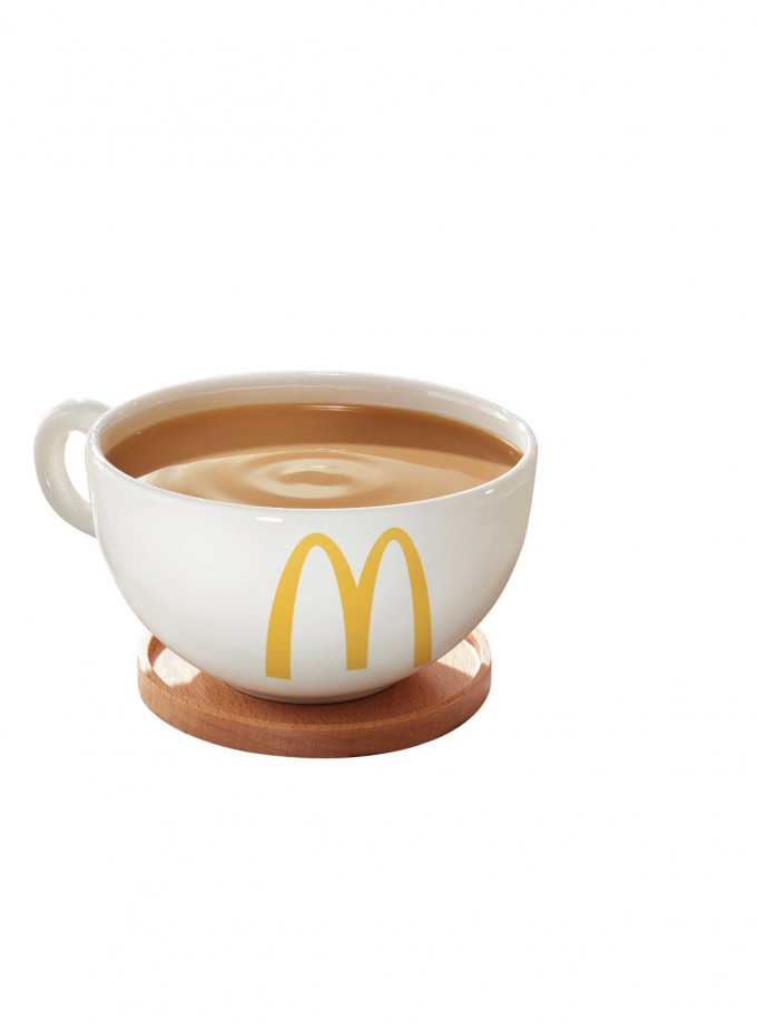 麥當勞與捷榮集團合作 周三全港派發1000杯港式奶茶