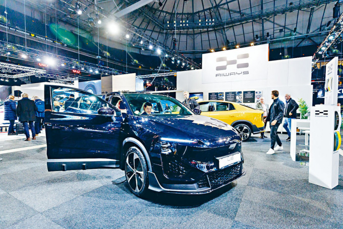 愛馳汽車2月曾參加瑞典電動車展。