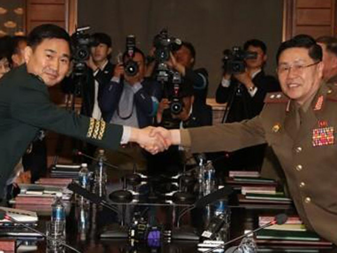 兩韓26日舉行將軍級會談，評估軍事協議落實情況，是一個星期內第二次。（資料圖片）