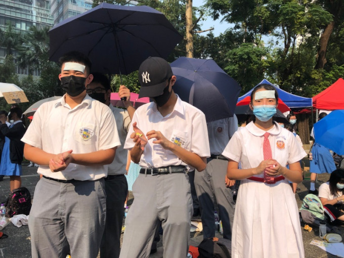 教育局要求学校上报戴口罩学生人数。资料图片