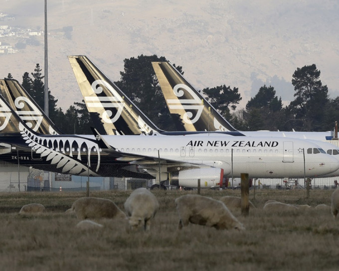 新西蘭航空宣布將裁員。AP