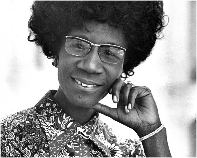 女黑人众议员奇泽姆2005年病逝。AP