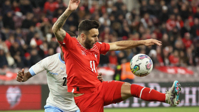 瑞士于分组赛两仗狂轰8球，攻力强横。资料图片