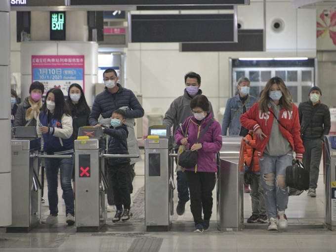 東鐵綫旺角東至紅磡站的列車下一次服務暫停星期日為2月11日。資料圖片