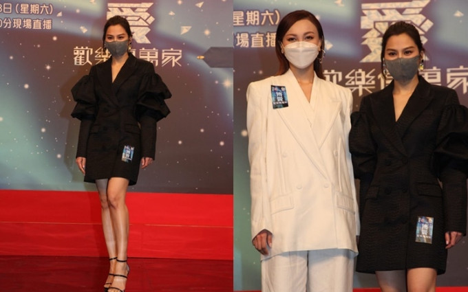 AGA和Gin Lee在破冰后首次亮相TVB，再加上是慈善节目，觉得份外有意义。