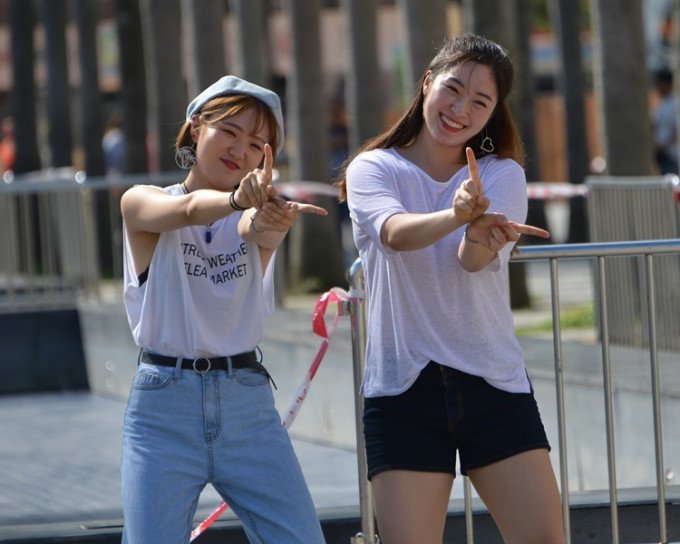 預測下周稍涼最高29℃。資料圖片