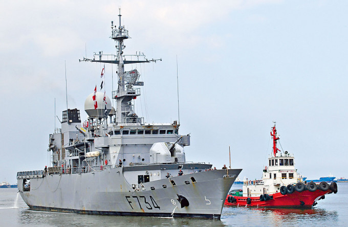 法国军舰周日抵菲律宾访问。　