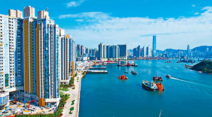 维港滙II昨日获大手客拆资5900万连购两伙顶层特色户。