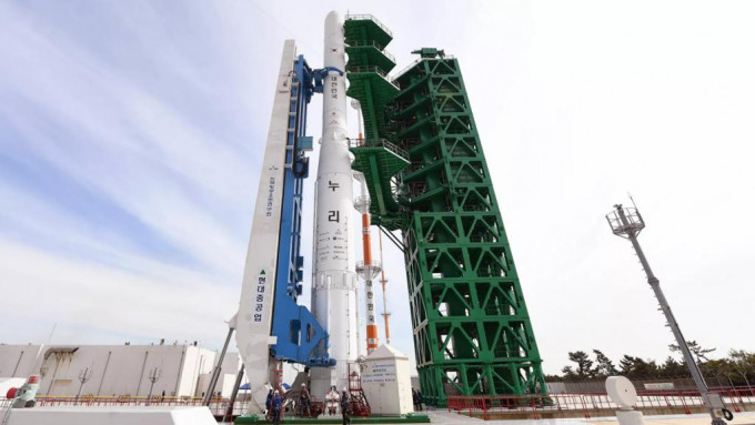 「世界号」运载火箭是南韩自行研制。REUTERS