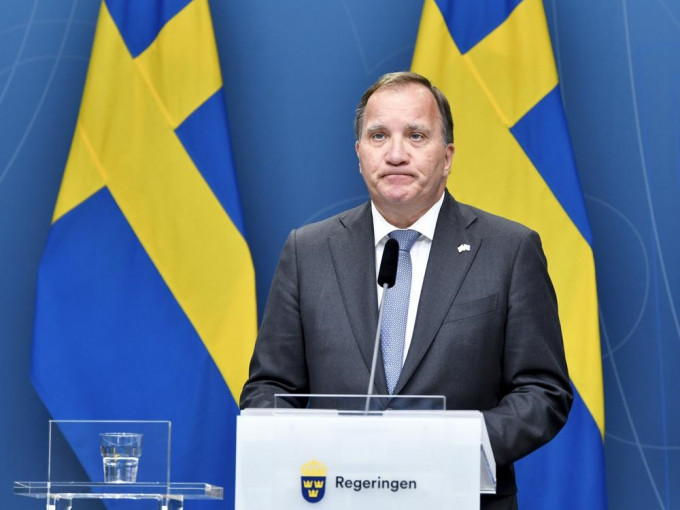 瑞典首相勒文被罷免。美聯社圖片