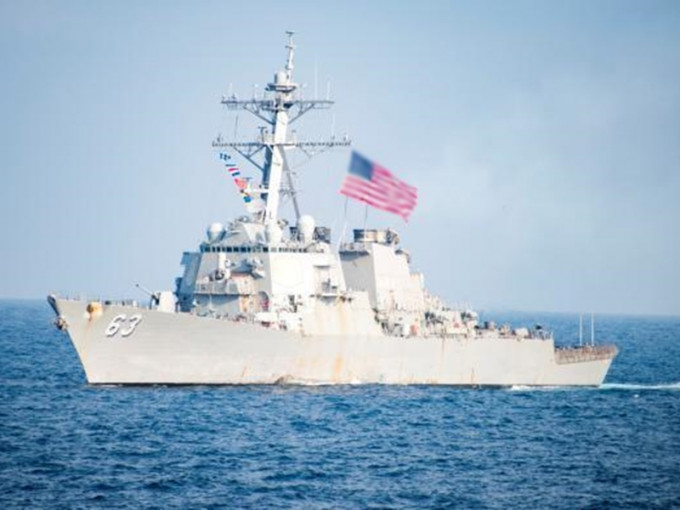 美国国防部一位官员透露，中国拒绝了美国海军军舰近日访问山东青岛的请求。 网图