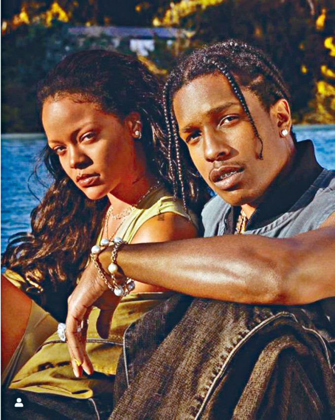 Rihanna被指与A$AP复合，二人上周被拍到约会。