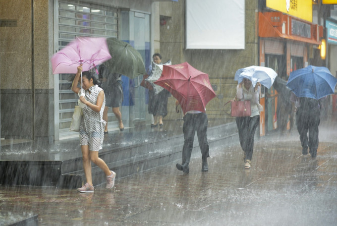 天文台預測今年夏季雨量正常至偏多。資料圖片