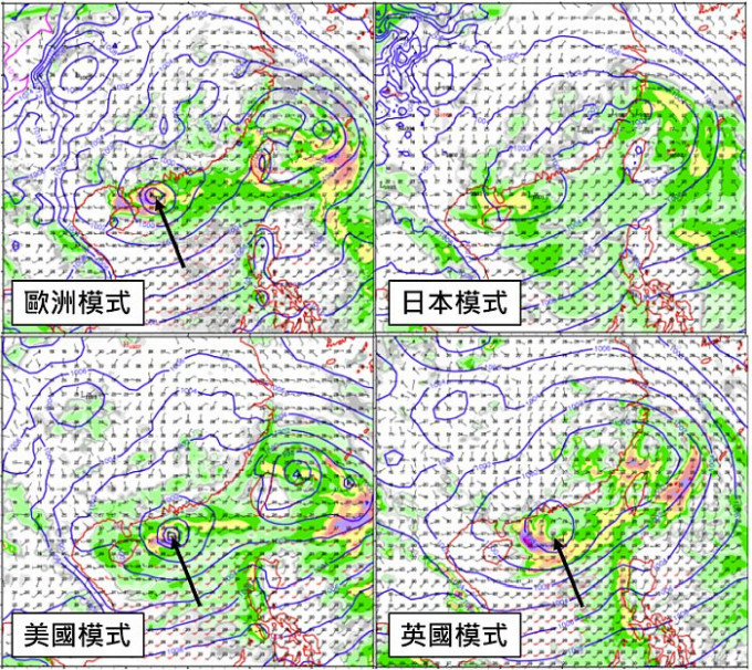 電腦模式預測本週中後期（8月3至7日）廣東沿岸海域可能有熱帶氣旋活動。天文台