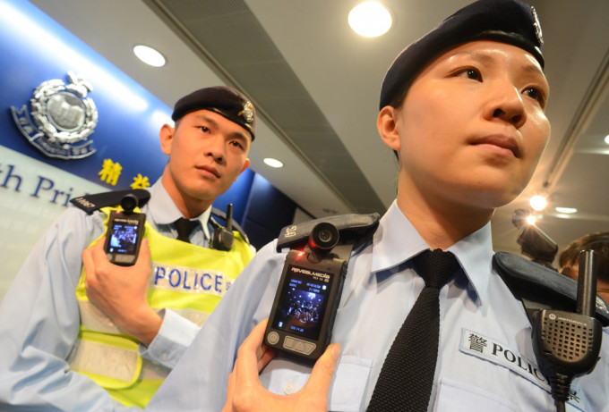 警方冀透過設數碼動態攝錄機加強執法透明度。 資料圖片