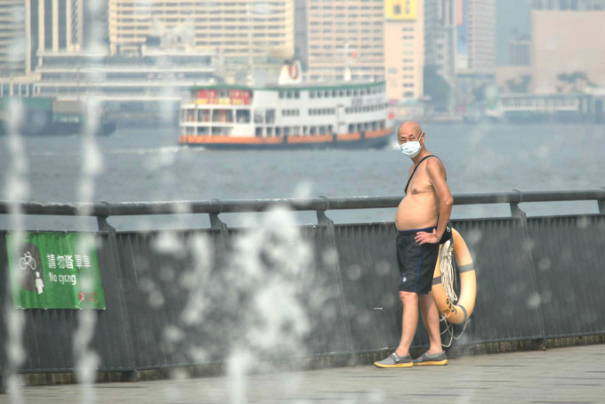 本港空氣質素持續惡劣。資料圖片