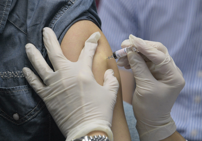 政府采购了87万8千剂流感疫苗。资料图片