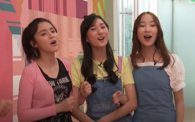 Chantel、Yumi和Windy青春無敵，網民都贊成她們組女團。
