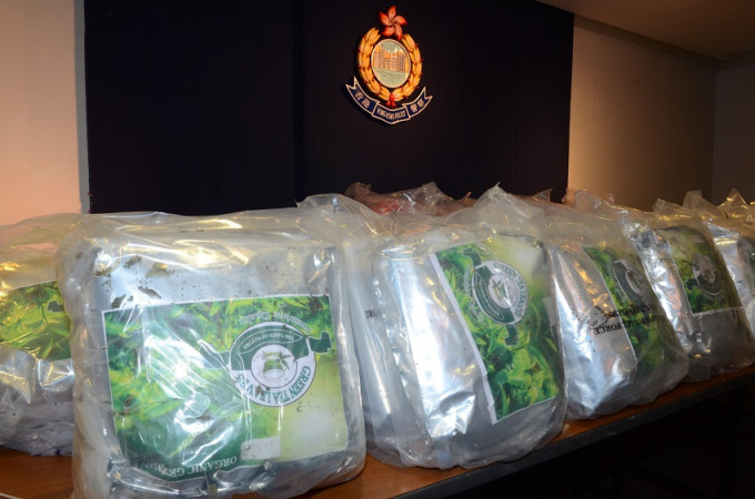 警方搜出超过1公吨恰特草毒品