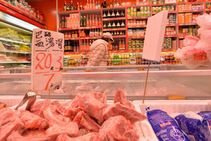 食安中心宣布，非21间受查厂房冻肉可供港。资料图片