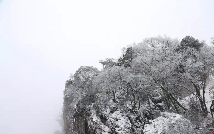 陝西迎來暴雪。網上圖片