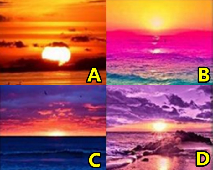 你会选择哪一个夕阳？