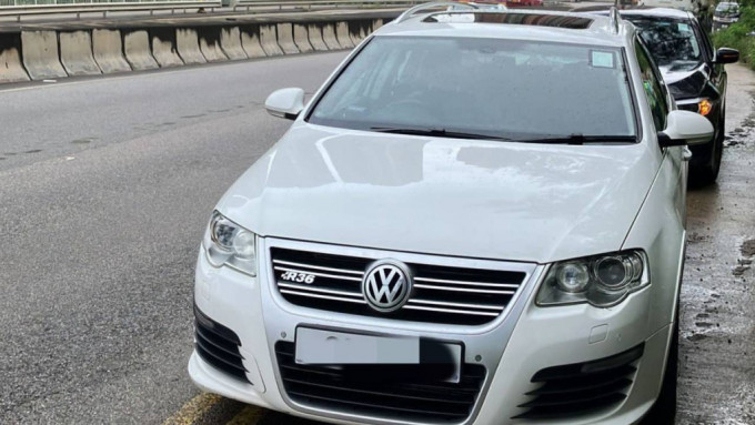 将军澳隧道私家车超速危驾 43岁司机被捕。警方图片