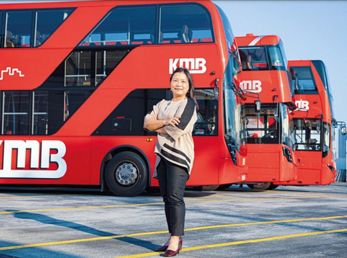 關翠蘭出任副車務總監（巴士車務）。《今日九巴》截圖