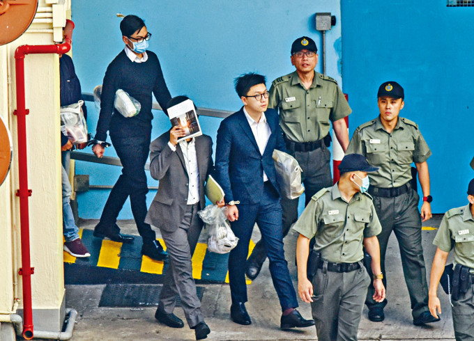 梁天琦、盧建民及黃家駒三人於一八年被判罪成入獄。