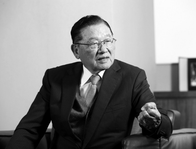 海基会前董事长江丙坤病逝。网上图片