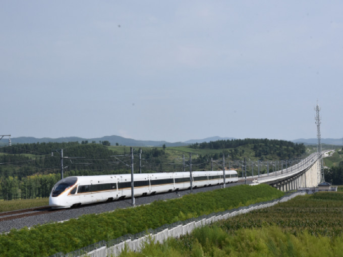 内地最东端的牡佳高铁开通营运。 （新华社资料图片）
