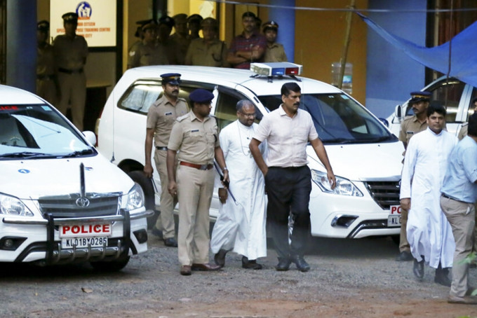 印度一名天主教主教涉嫌数次强奸一名修女。　AP图片