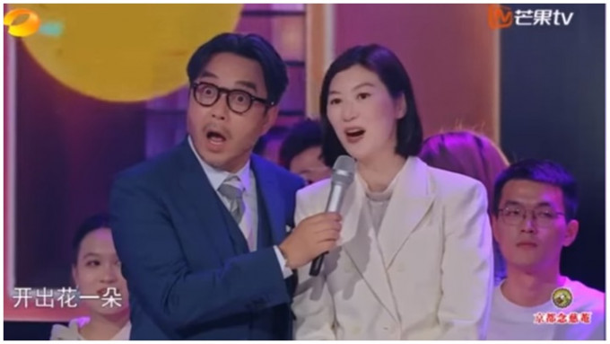 容海恩日前在湖南卫视《我想和你唱》节目担任嘉宾，并即场献唱。